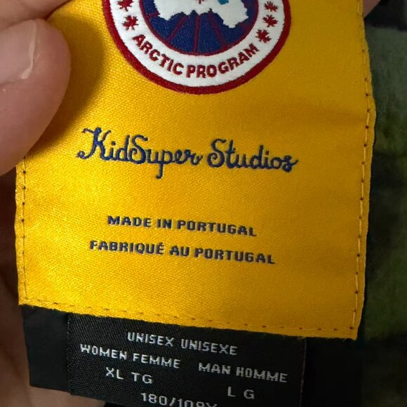 Canada Goose x Kidsuper X NBA Reversible Jacket - Men's L - Picture 9 of 11